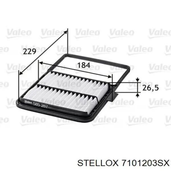 Купить 7101203SX Stellox Автомобильный фильтр воздуха