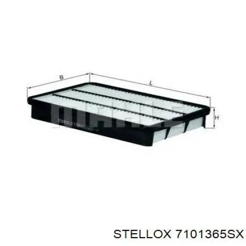 Элемент воздушного фильтра Stellox 7101365SX цена, от 5.90 USD