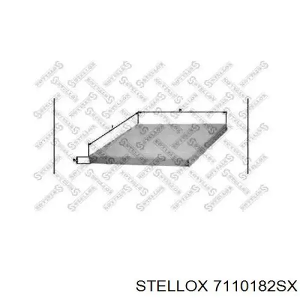 71-10182-SX Stellox фильтр салона