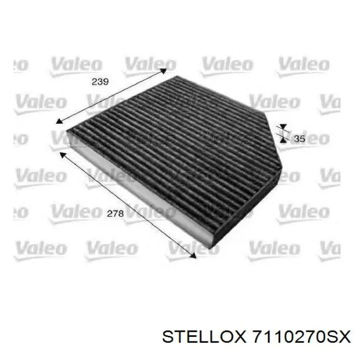 Фильтр салона 7110270SX Stellox