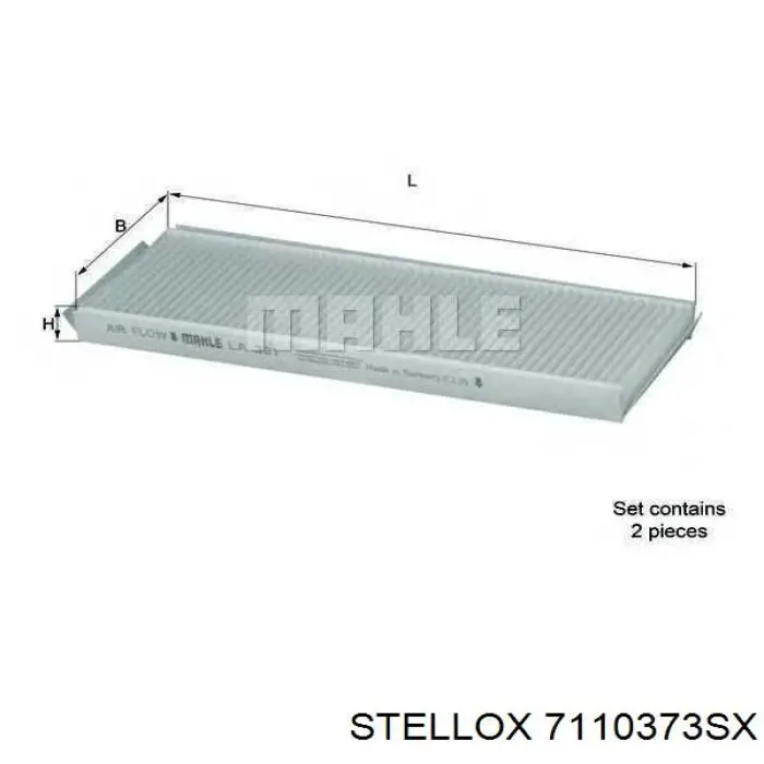 Фильтр салона 7110373SX Stellox