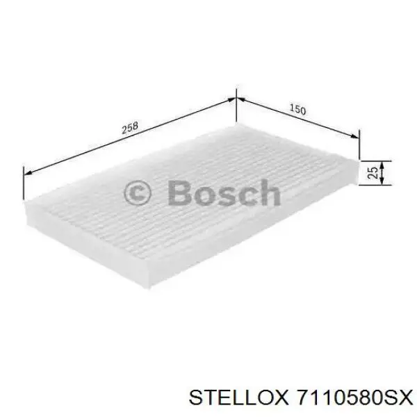 7110580SX Stellox Внутрисалонный фильтр