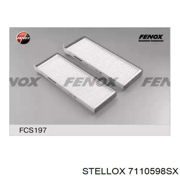 Фильтр воздушный отопителя Stellox 7110598SX цена, от 3.74 USD