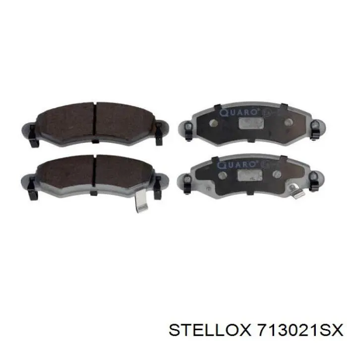 Передние тормозные колодки 301453 VALEO