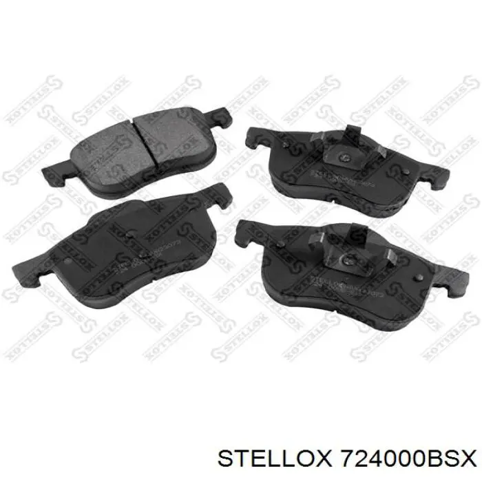 Купить 724000BSX Stellox Колодки тормозные