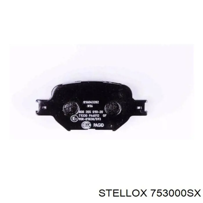Купить 753000SX Stellox Колодки тормозные