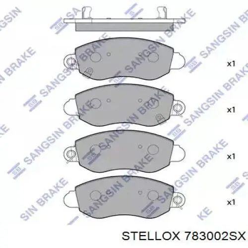 YC152K021AC Ford Колодки передние
