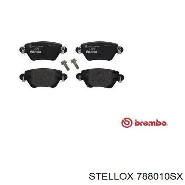 Колодки дисковые  Stellox 788010SX цена, от 15.67 USD