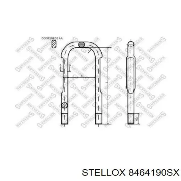 STR50515 STR Стремянка рессоры