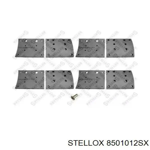 8501012SX Stellox накладка тормозная задняя (truck)