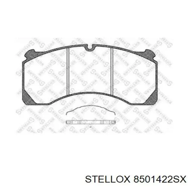 Задние тормозные колодки 8501422SX Stellox