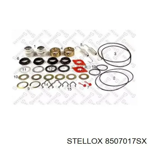 8507017SX Stellox Ремкомплект тормозного вала (трещетки)