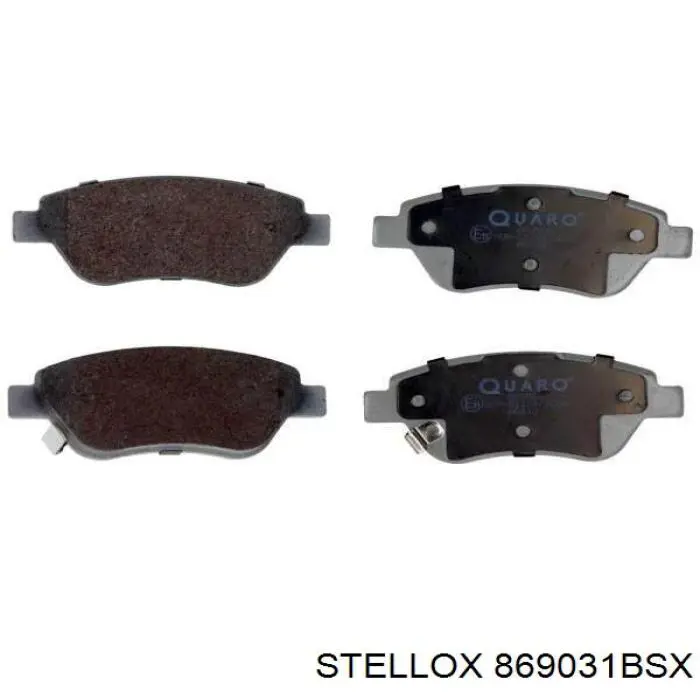 Купить 869031BSX Stellox Колодки тормозные