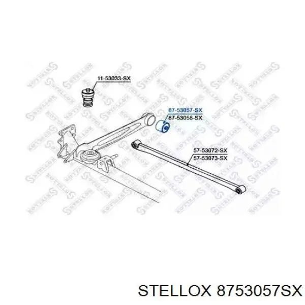 J50316OEM Korea (oem) сайлентблок задней балки