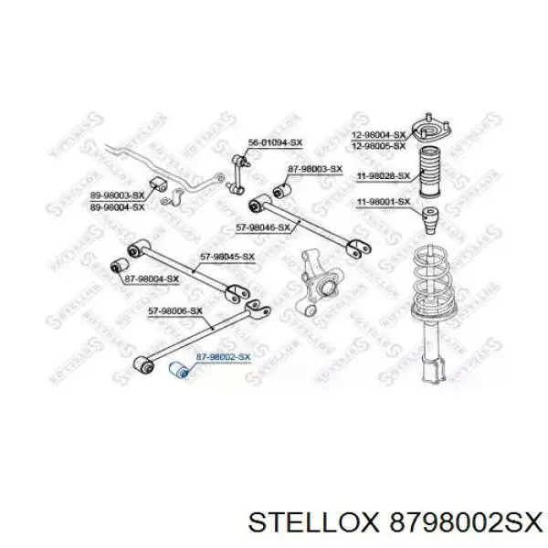 Сайлентблок заднего продольного рычага, передний Yamato J52000A цена, от 3.67 USD
