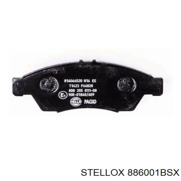 Тормозные колодки Stellox 886001BSX