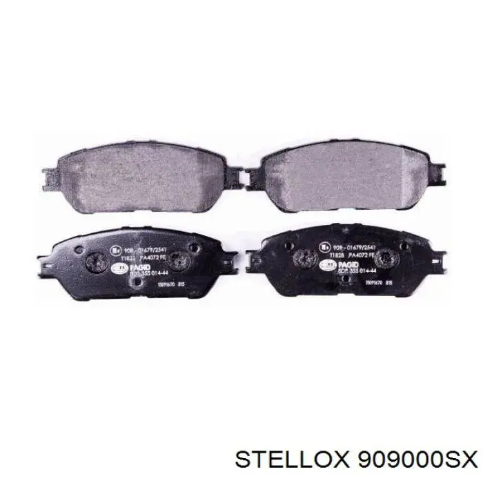 Передние тормозные колодки 909000SX Stellox