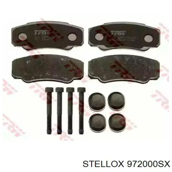 Задние дисковые колодки Stellox 972000SX