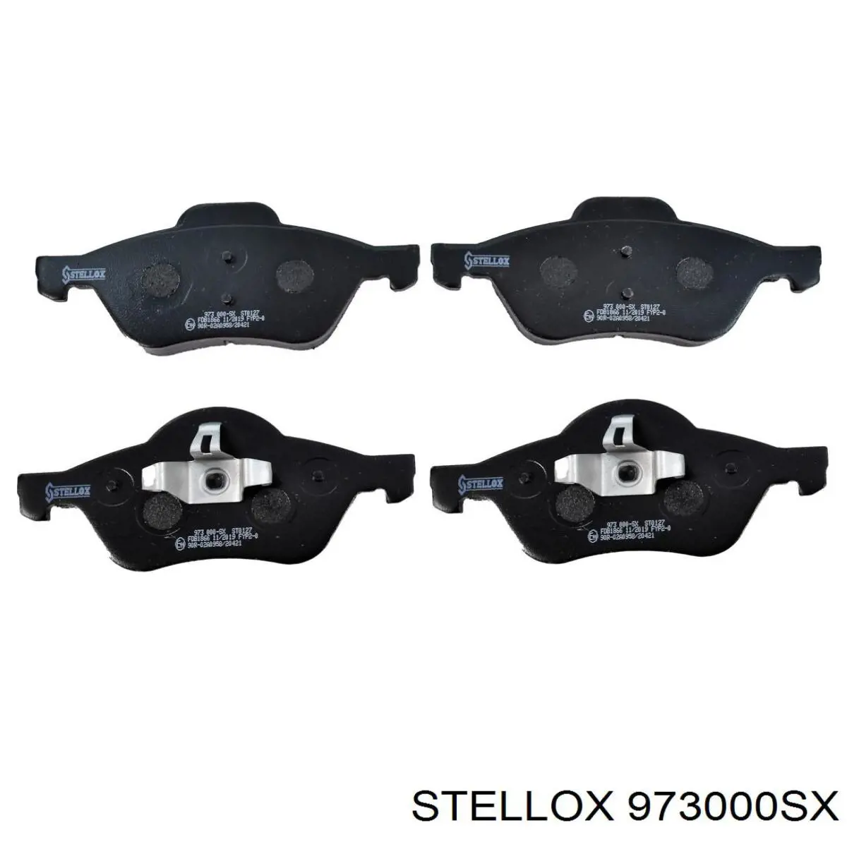 973000SX Stellox Колодки передние