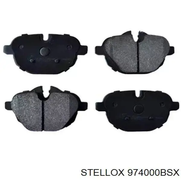 Тормозные колодки Stellox 974000BSX