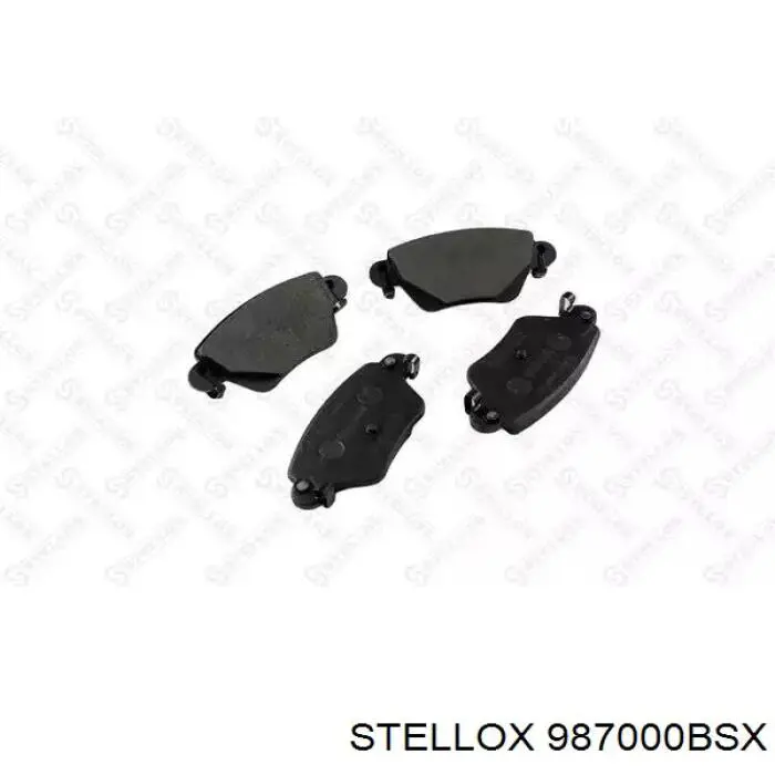 Передние тормозные колодки 987000BSX Stellox