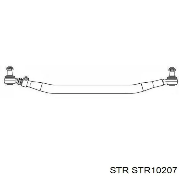 STR10207 STR Рулевая тяга в сборе