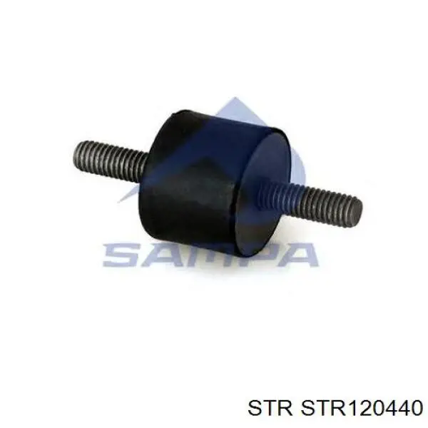 Кронштейн (подушка крепления) радиатора нижний STR STR120440 цена, от 4.15 USD