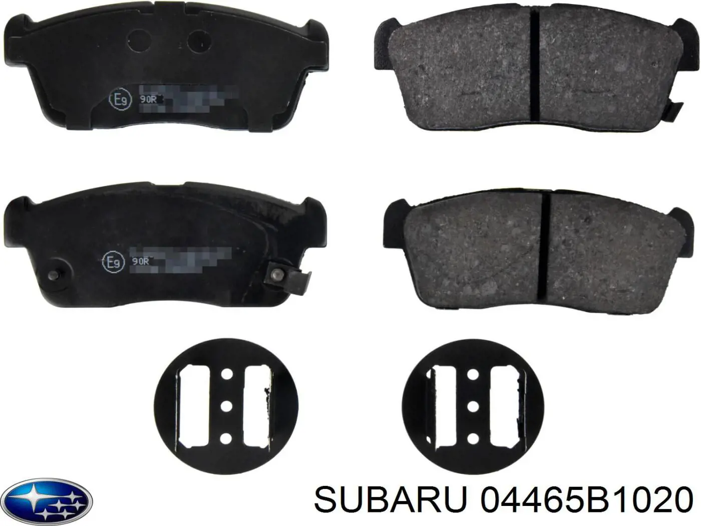 04465B1020 Subaru колодки тормозные передние дисковые