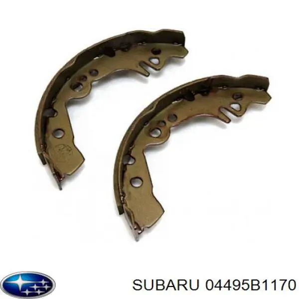 Задние барабанные колодки 04495B1170 Subaru