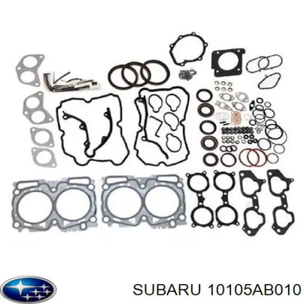 10105AB010 Subaru комплект прокладок двигателя полный