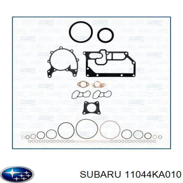 Прокладка ГБЦ на Subaru Justy I 