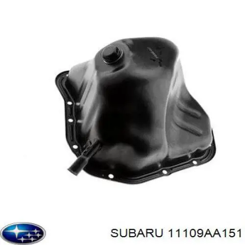 11109AA151 Subaru поддон масляный картера двигателя