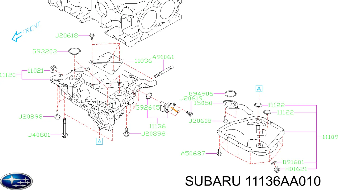  11136AA010 Subaru