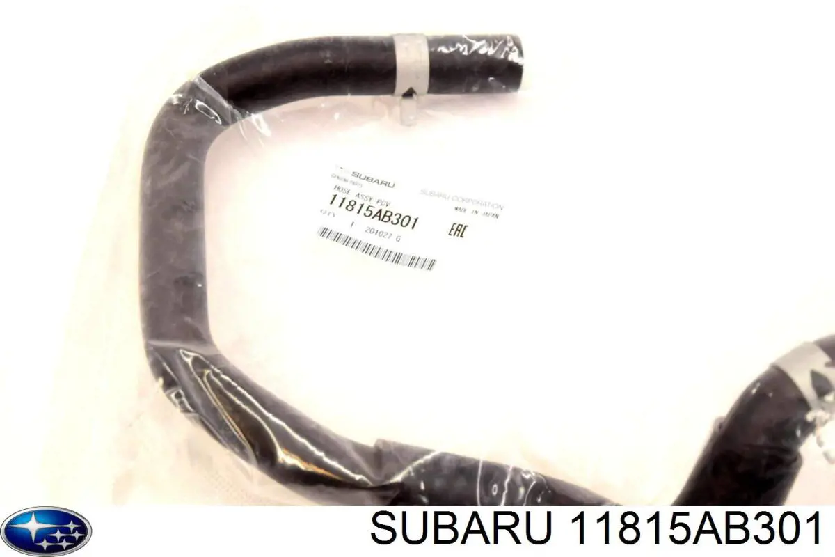 11815AB301 Subaru патрубок вентиляции картера (маслоотделителя)