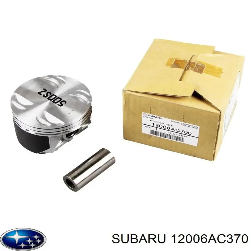 Поршень с пальцем без колец, 1-й ремонт (+0,25) Subaru 12006AC370