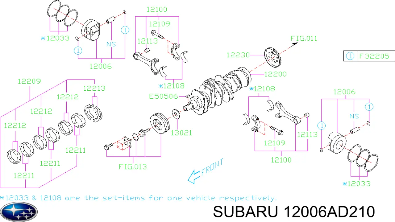 12006AD210 Subaru