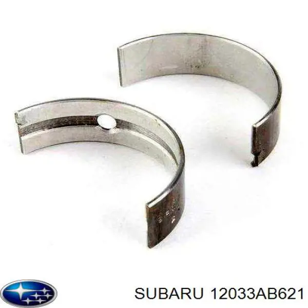 Кольца поршневые комплект на мотор, 1-й ремонт (+0,25) Subaru 12033AB621
