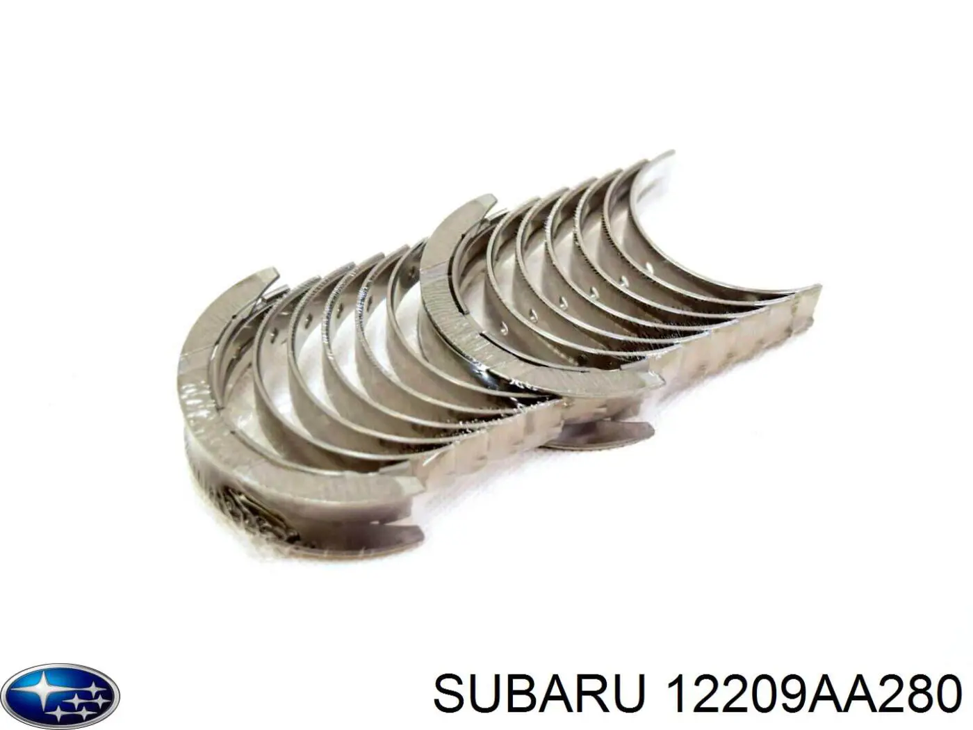Вкладыши коленвала коренные, комплект, стандарт (STD) Subaru 12209AA280