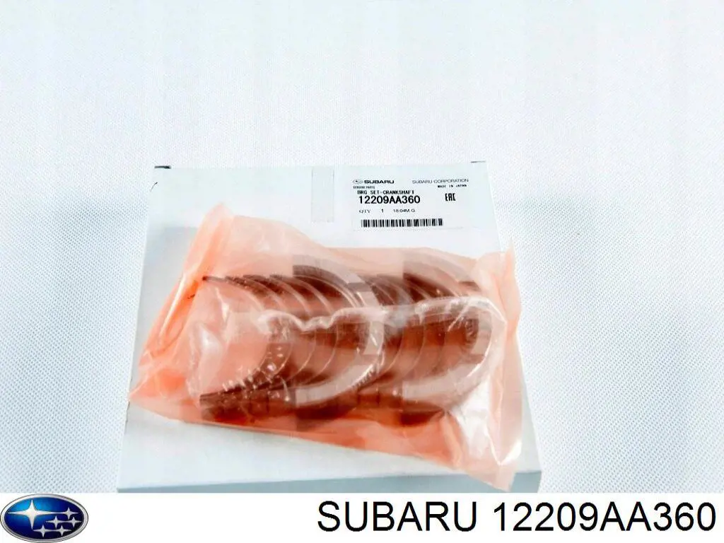 Вкладыши коленвала коренные, комплект, стандарт (STD) 5M8309HSTD ACL