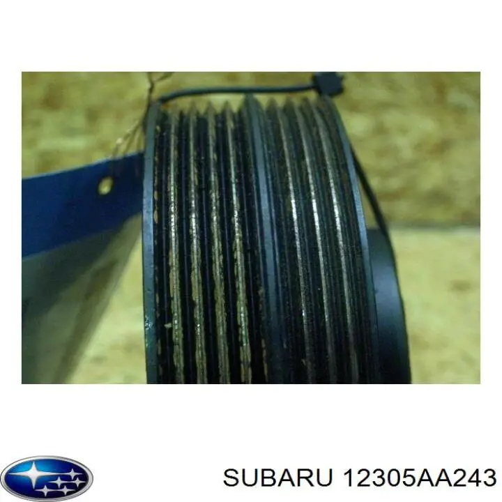 Купить 12305AA243 Subaru Шкив-демпфер коленвала