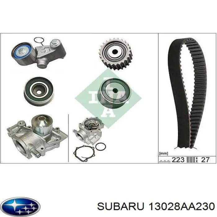 Купить 13028AA230 Subaru Ремень газораспределительного механизма