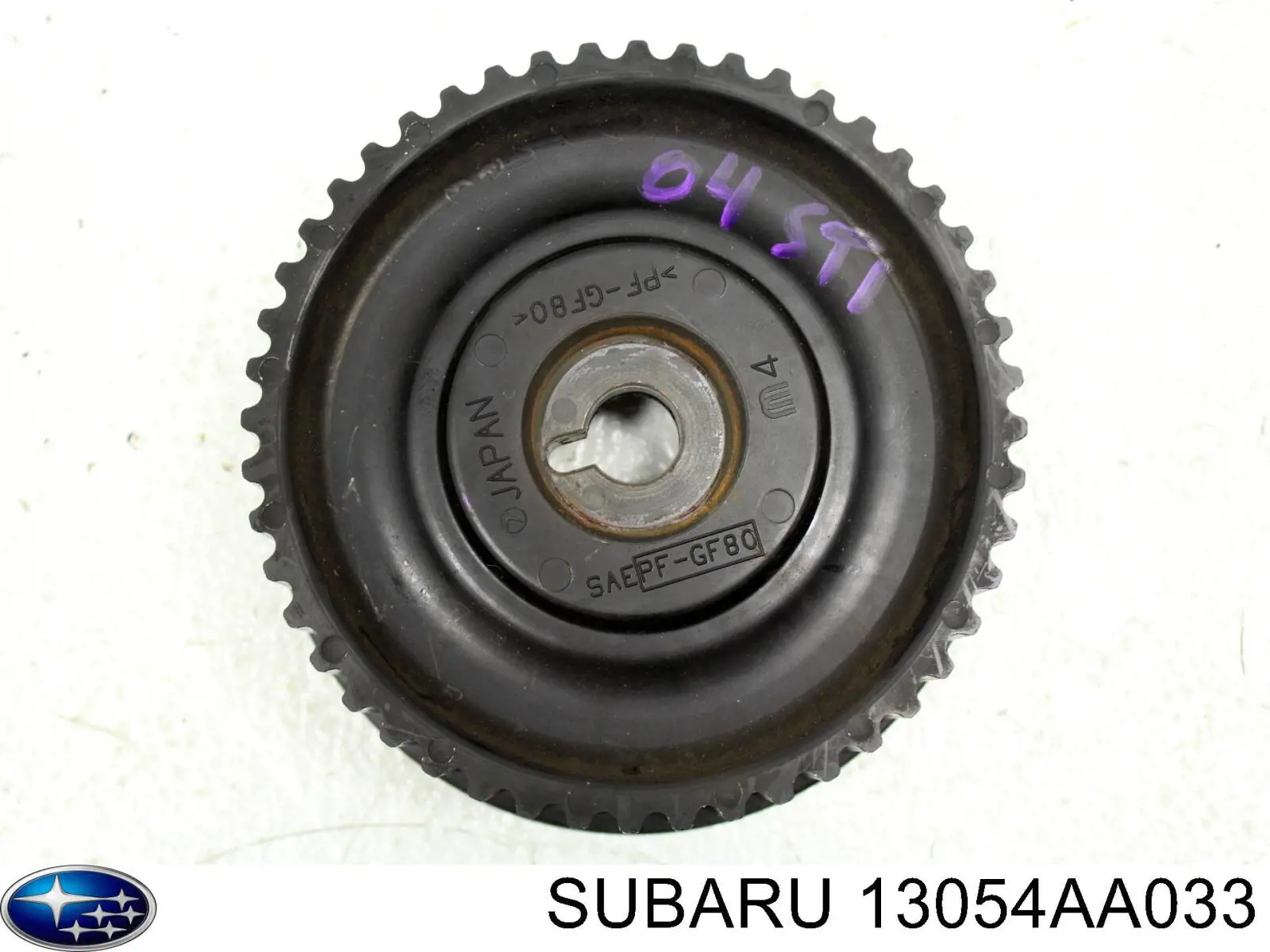 Звездочка-шестерня распредвала двигателя, выпускного левого Subaru 13054AA033 цена, от 57.88 USD