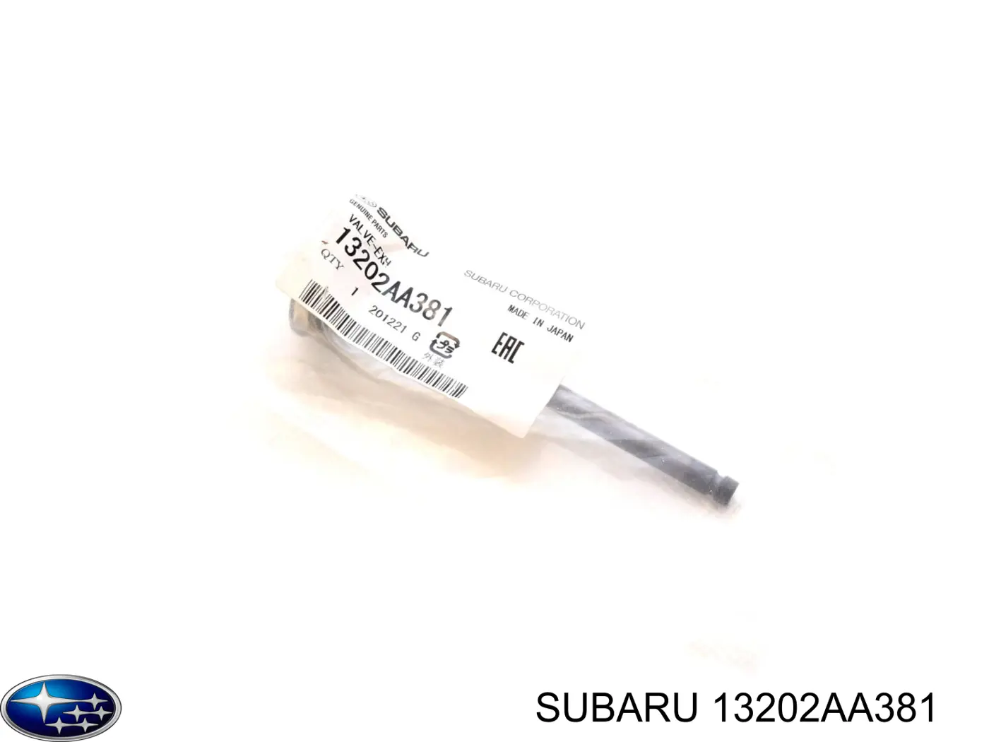 Клапан выпускной на Subaru Impreza II 