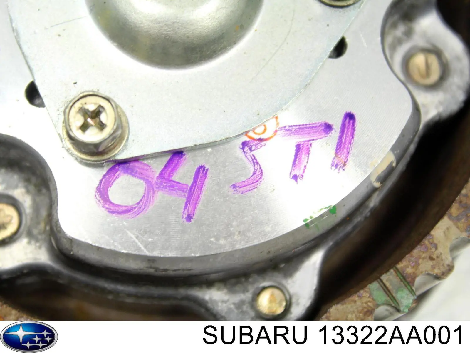 Звездочка-шестерня распредвала двигателя, впускного левого Subaru 13322AA001