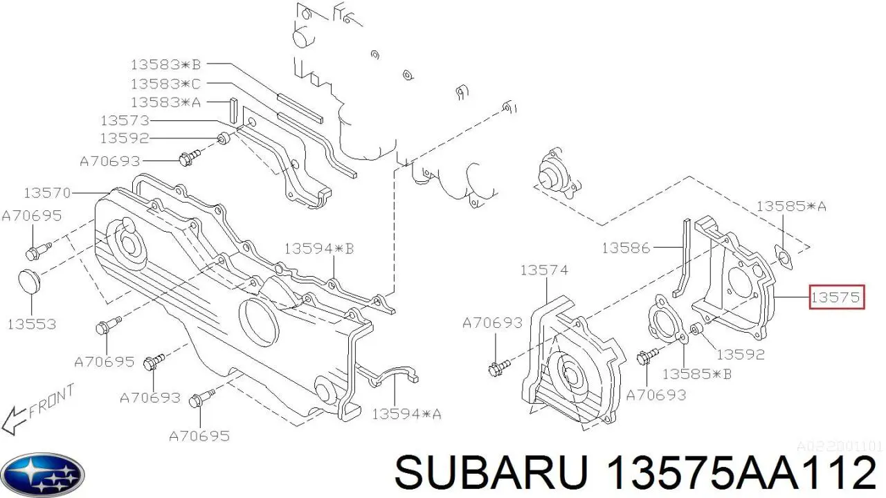 13575AA112 Subaru