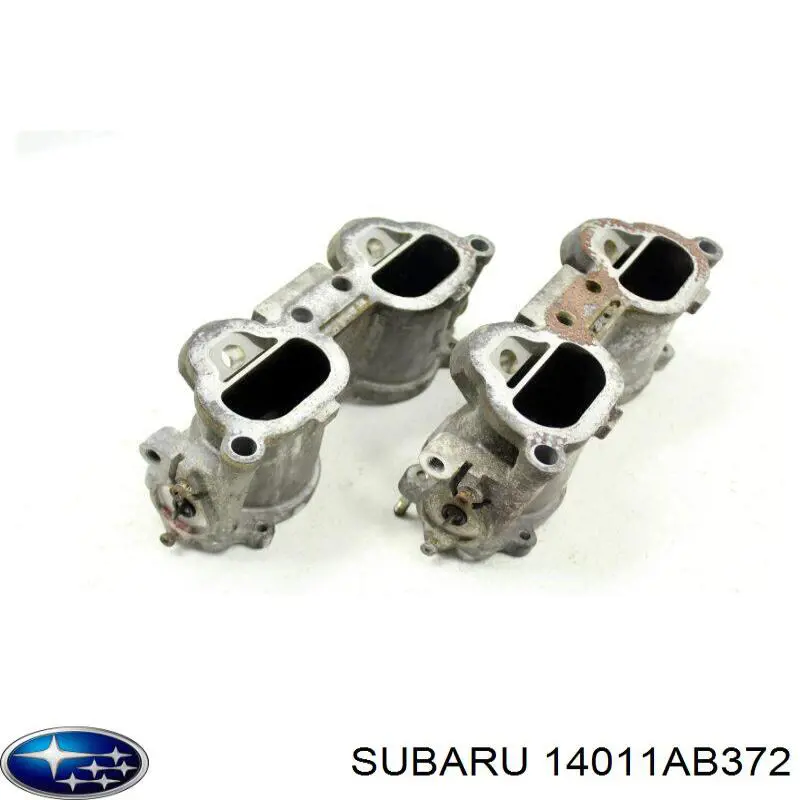 Коллектор впуск нижний Subaru 14011AB372