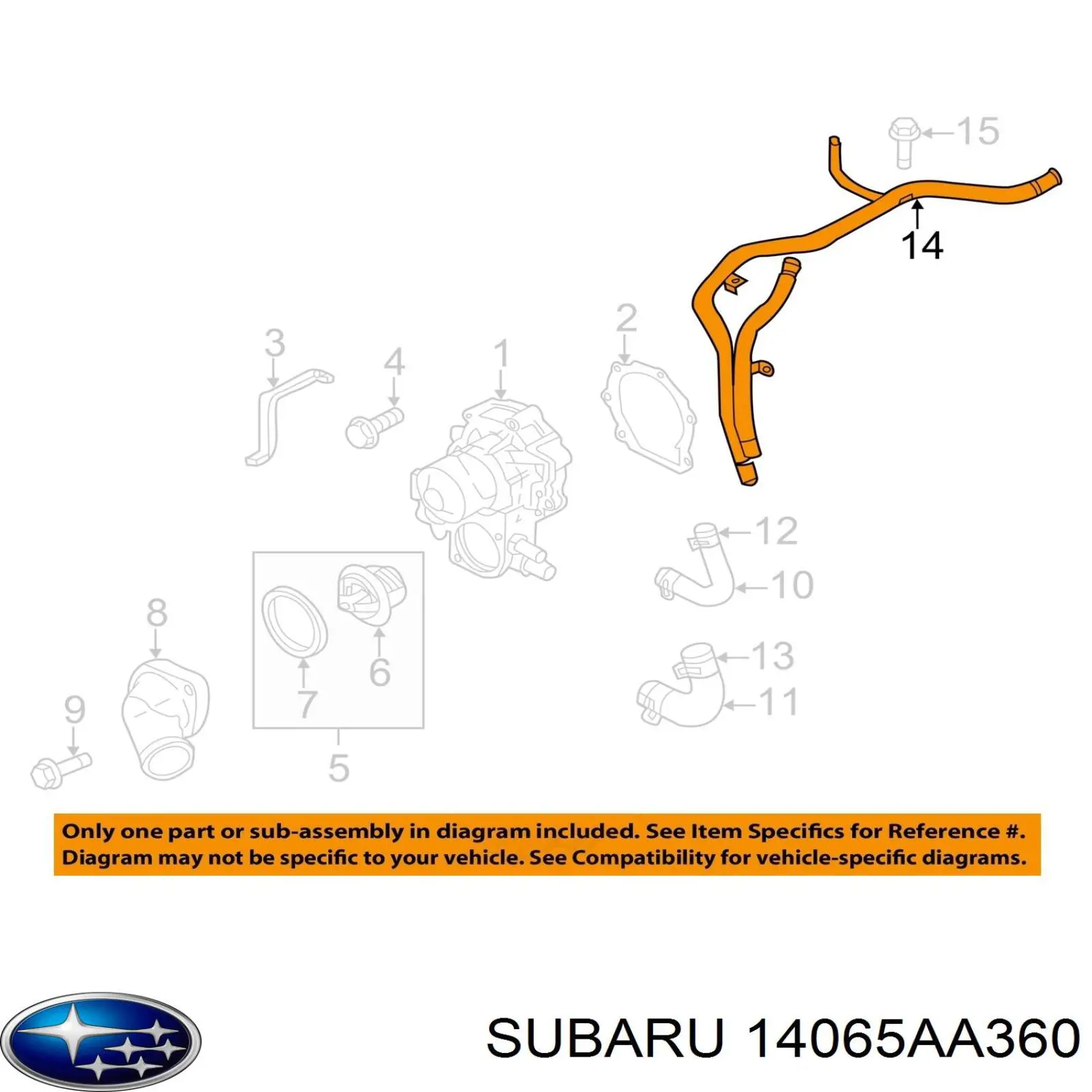  14065AA360 Subaru