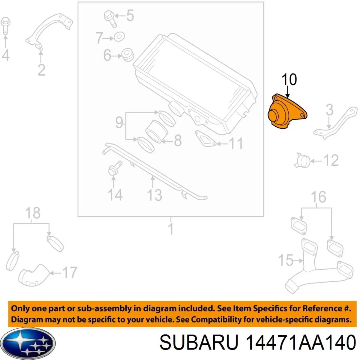  14471AA140 Subaru