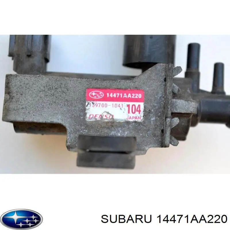 Купить 14471AA220 Subaru Клапан преобразователь давления наддува (соленоид) 