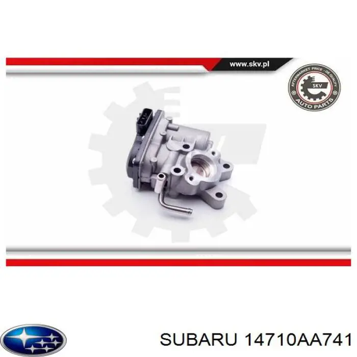Compre 14710AA741 Subaru Válvula EGR de recirculação dos gases